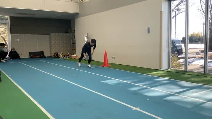 津波響樹のインスタグラム：「. puuuuuuuuuuuuuush!!!!って感じ🏃‍♂️💨  #陸上競技 #trackandfield  #走幅跳 #longjump」