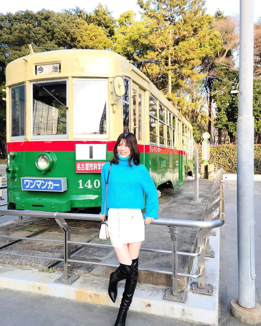 IKUMIさんのインスタグラム写真 - (IKUMIInstagram)「🚃 鉄オタってこういうのもお好き？？  .  #名古屋#鉄オタ#鉄道模型 #名古屋市#名古屋観光 #名古屋旅行#名古屋市科学館 #名古屋市美術館 #電車#japaneseculture #trainstagram #train #ニーハイブーツ#ロングブーツ#ミニスカート#ミニスカ#冬コーデ#冬服コーデ#冬コーディネート#美脚#asiangirls #asianmodel #asianbeauty #modelstyle#モデル#モデル体型#スタイル#slender#japanesegirl #セクシーコーデ」2月11日 19時59分 - miiiino3o