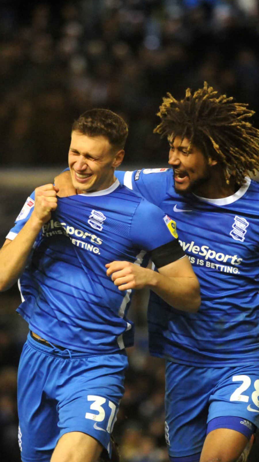 クリスティアン・ビエリクのインスタグラム：「Came for the goal, stayed for the celebrations! 🔥 #Blues #BCFC」