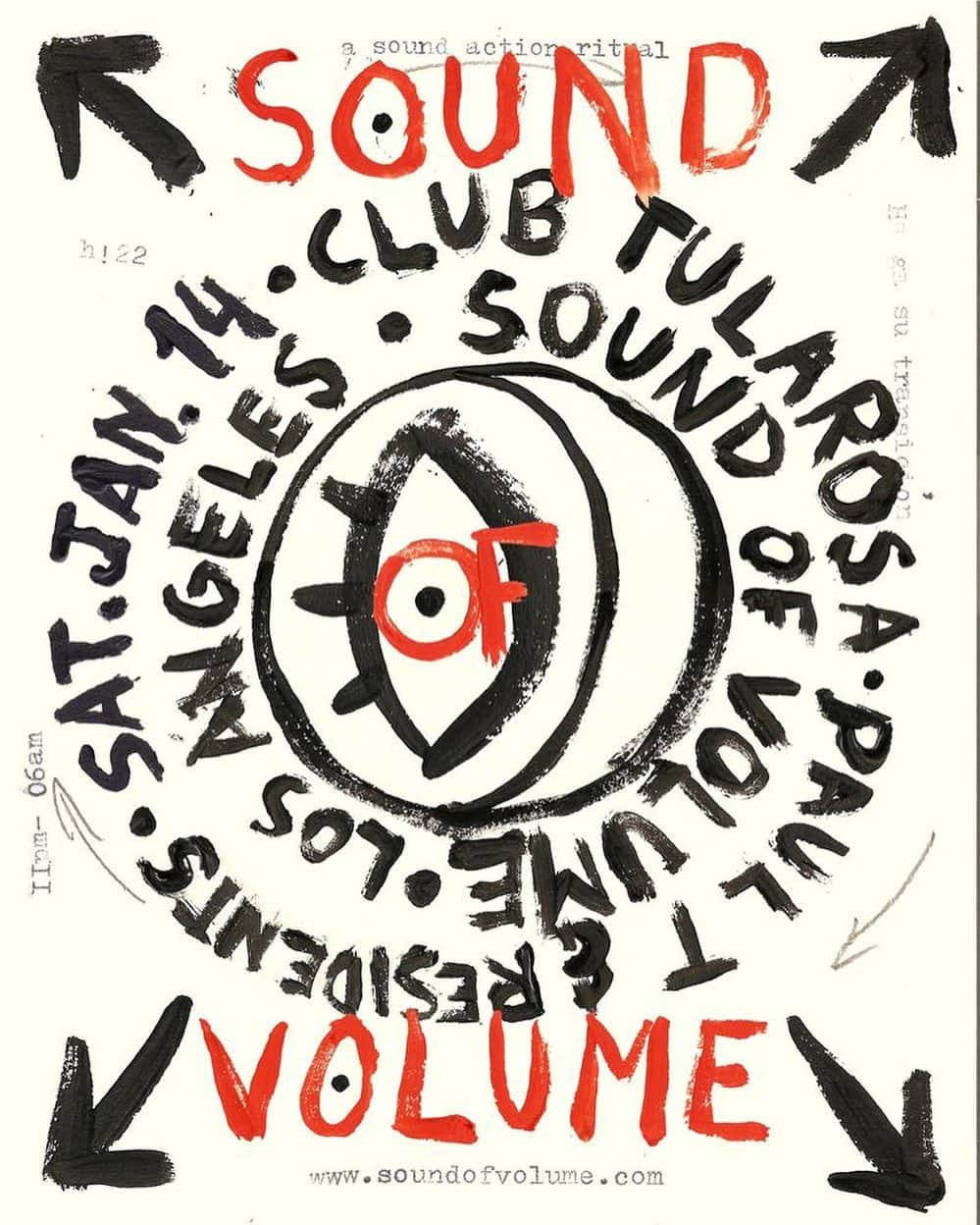 サキャスティックさんのインスタグラム写真 - (サキャスティックInstagram)「DJ mix from last months @soundofvolumela  Link in bio 👆🏼  Partial recording from Sound of Volume 01/14/2023. Junior opening the first hour 00.00 - 1:09.50,  Paul Takahashi next 2 hours 1:09.51 - 3:05.25,  Club Tularosa last hour of the mix 3:05.26 - end.  Flyer art by @capablancas」2月12日 5時27分 - paultbythesea