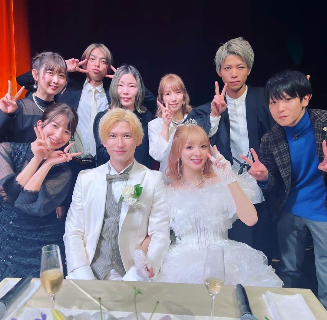 みーちゃんのインスタグラム：「Congratulations on your wedding🤵‍♂️👰‍♀️」