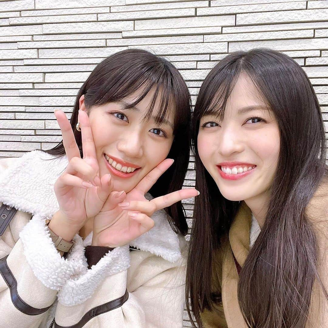 藤田奈那さんのインスタグラム写真 - (藤田奈那Instagram)「＊ 舞美さんとランチ♡  たくさん話して笑って、すっごく楽しかった〜☺️  共演期間が終わっても こうしてご縁を続けていけるのは本当に嬉しい！  何より、ハンバーガーを頬張る舞美さんが 可愛すぎて眼福でした…🙏🏻✨」2月12日 20時03分 - fujitanana_official