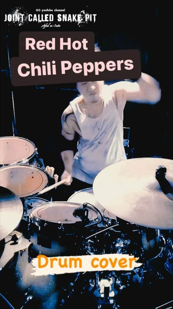 GOのインスタグラム：「来日記念🥁 叩いてみましたー🤘 #叩いてみた #drums #drummer #レッチリ #RHCP #レッドホットチリペッパーズ #redhotchilipeppers  #bloodsugersexmagik #thegreetingsong」