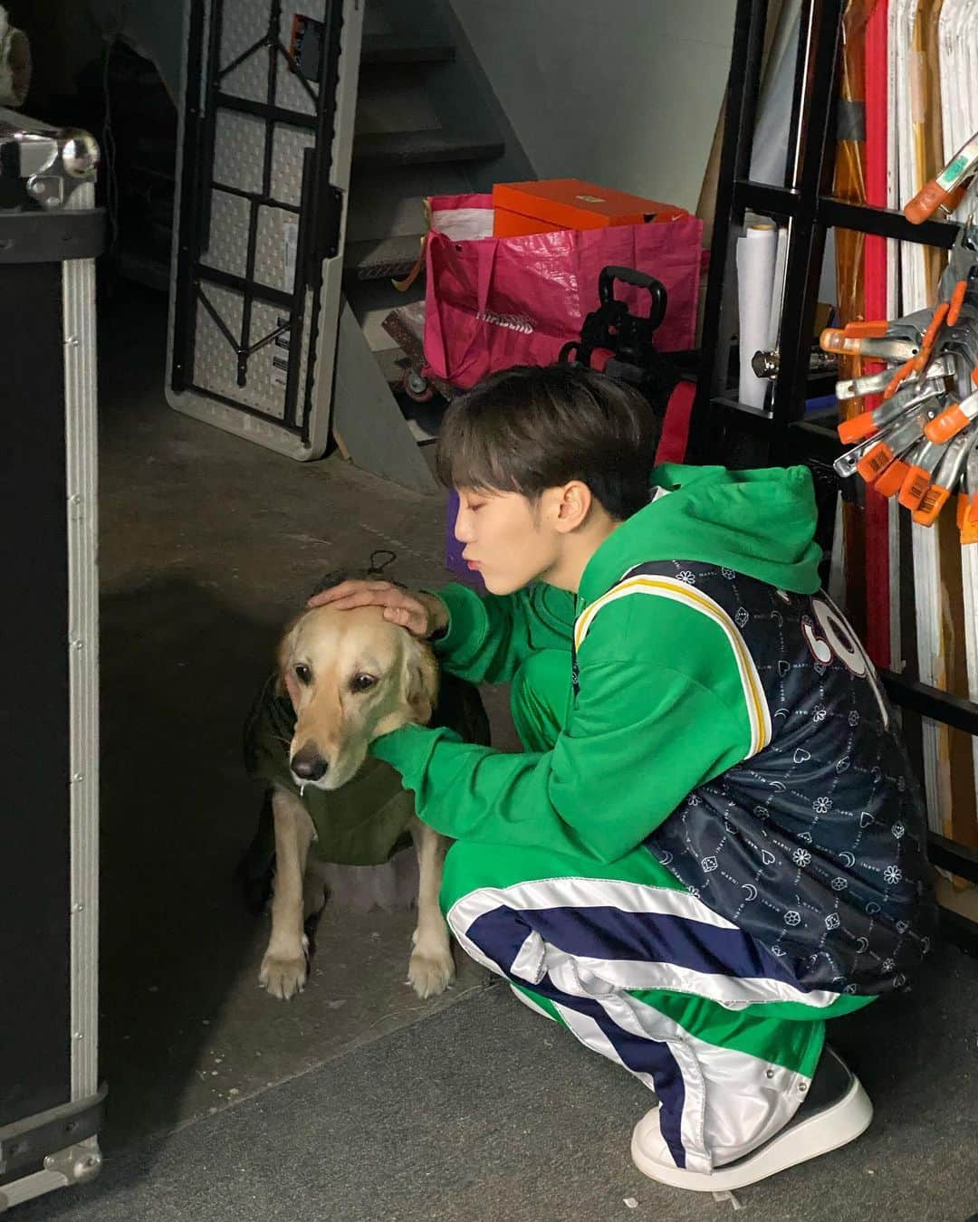 スングァンさんのインスタグラム写真 - (スングァンInstagram)「🐕💚」2月12日 15時24分 - pledis_boos