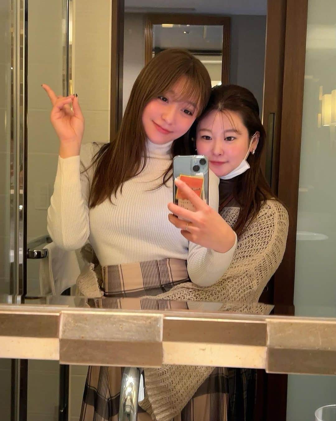堤ゆきみのインスタグラム：「最初から最後までしあわせ時間🤍 更新しながらお腹空く😮‍💨 あみちゃんありがとう🔥❤️🔥❤️🔥」