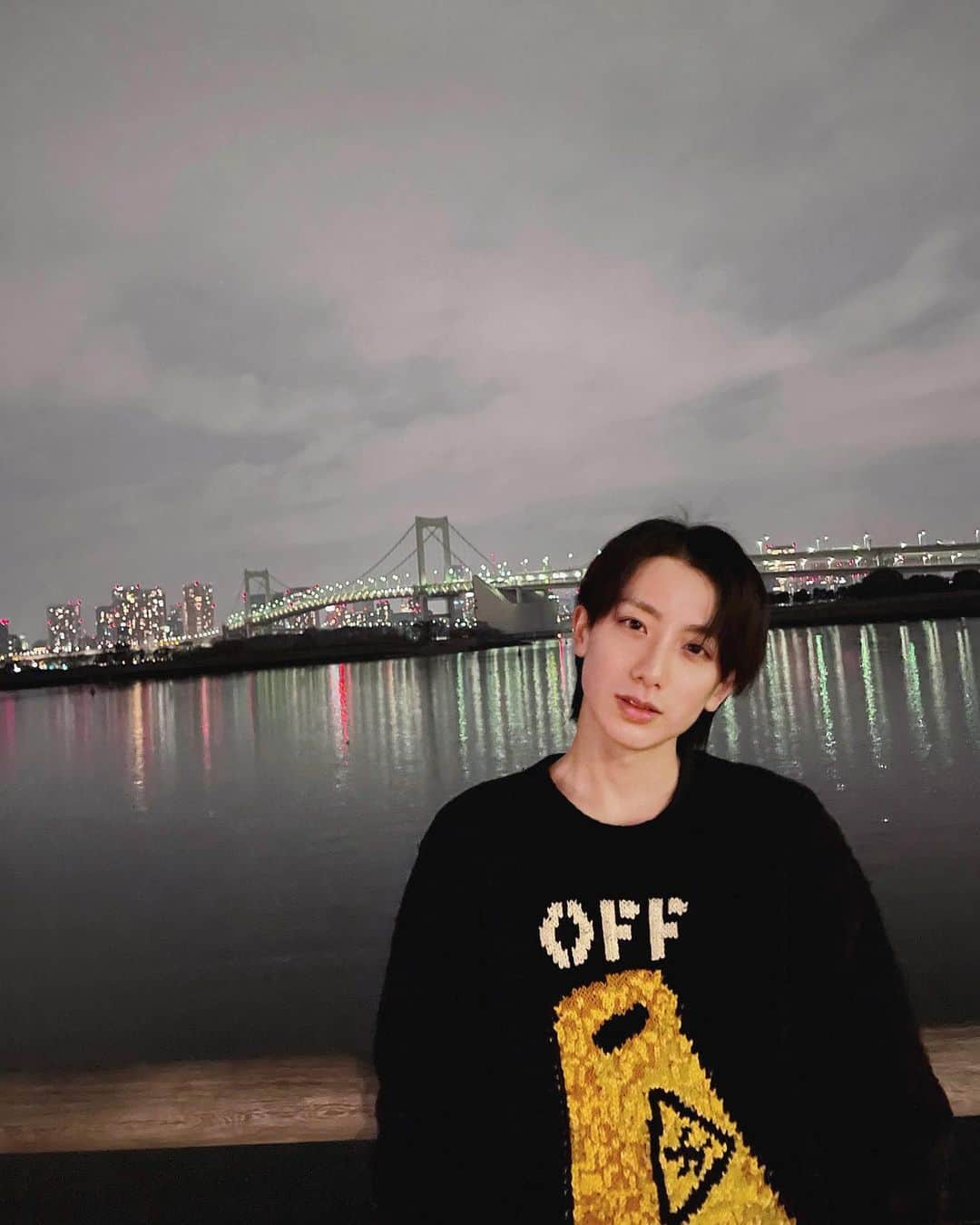 小西詠斗のインスタグラム：「🌈  智也（コニー）とお台場行ってきた🚗 撮り合いっこした✌︎」