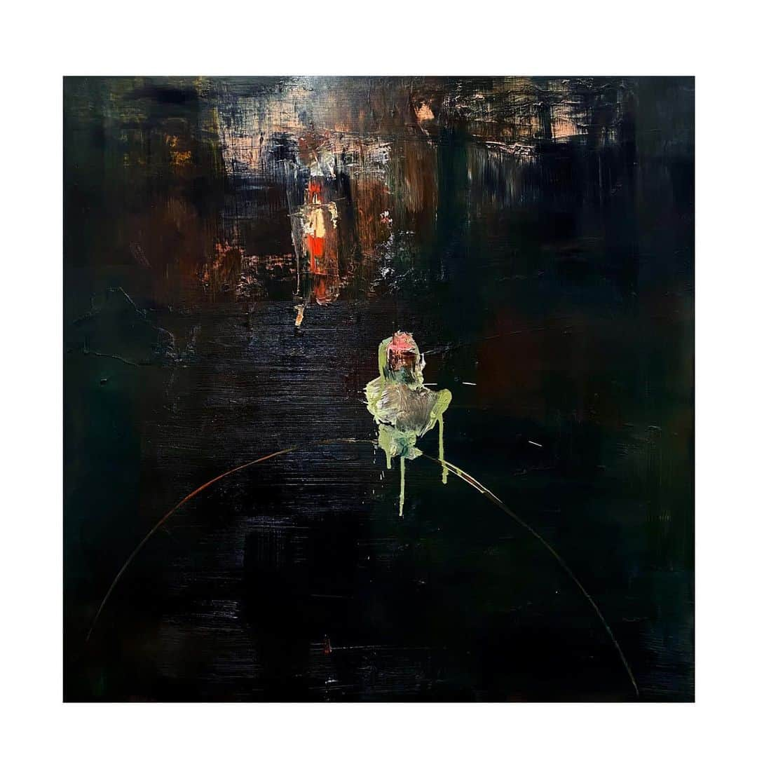 マイケルエンジェルさんのインスタグラム写真 - (マイケルエンジェルInstagram)「“But I’ll wait here”  oil on canvas」2月13日 6時25分 - michaelangelnyc