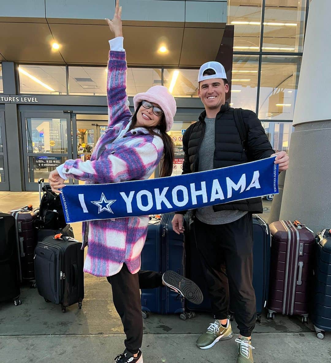 タイラー・オースティンのインスタグラム：「I ⭐️ Yokohama! See you all soon 🙏🌪💫」