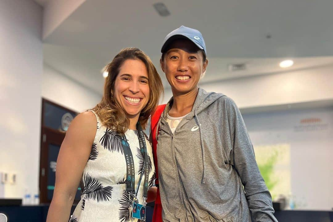 ジャン・シューアイさんのインスタグラム写真 - (ジャン・シューアイInstagram)「What a tournament @mubadalaabudhabiopen thank you @luisastefani what a performance 👊🏆🕌️」2月13日 0時36分 - zhangshuai121