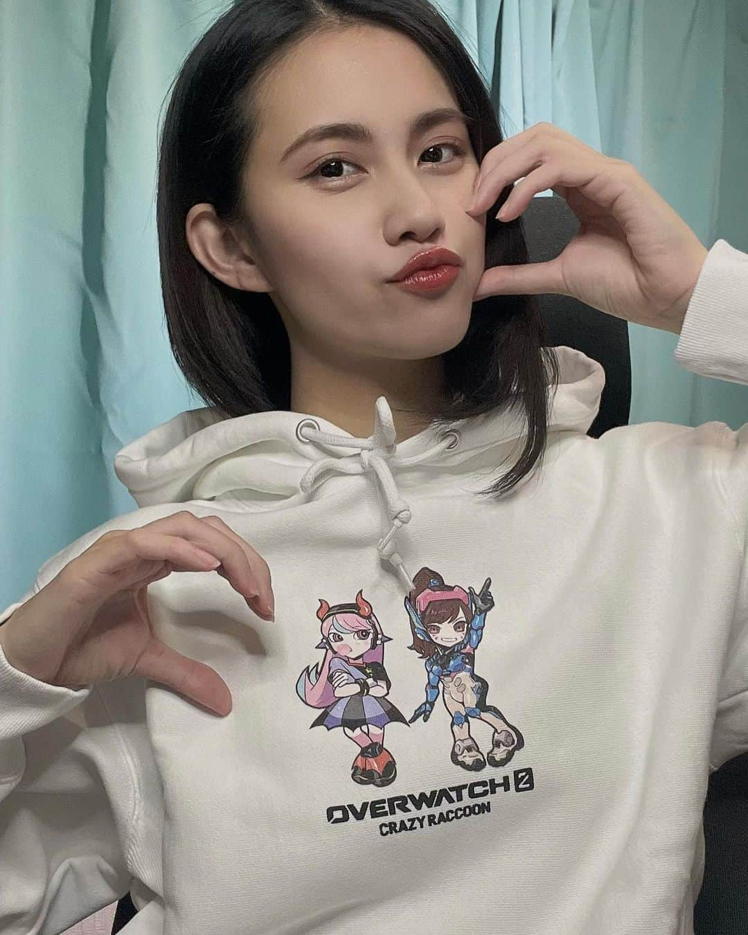 小森未彩さんのインスタグラム写真 - (小森未彩Instagram)「#OW2 × #crazyraccoon  Selly × D.Va  @crazy_raccoon_official」2月13日 7時36分 - misae_komori