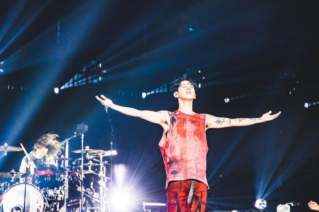 Taka のインスタグラム：「大阪！本当にありがとう！とてつもなく楽しかったー☺️ また必ず会おうね！」