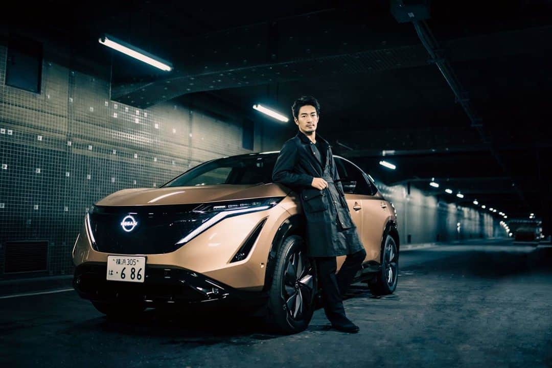 大谷亮平さんのインスタグラム写真 - (大谷亮平Instagram)「GQ WEB×NISSAN ARIYA💐」2月13日 14時15分 - ryo.vbps