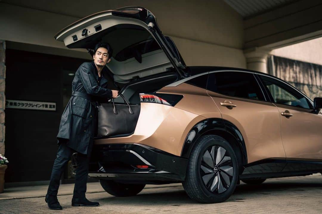 大谷亮平さんのインスタグラム写真 - (大谷亮平Instagram)「GQ WEB×NISSAN ARIYA💐」2月13日 14時15分 - ryo.vbps