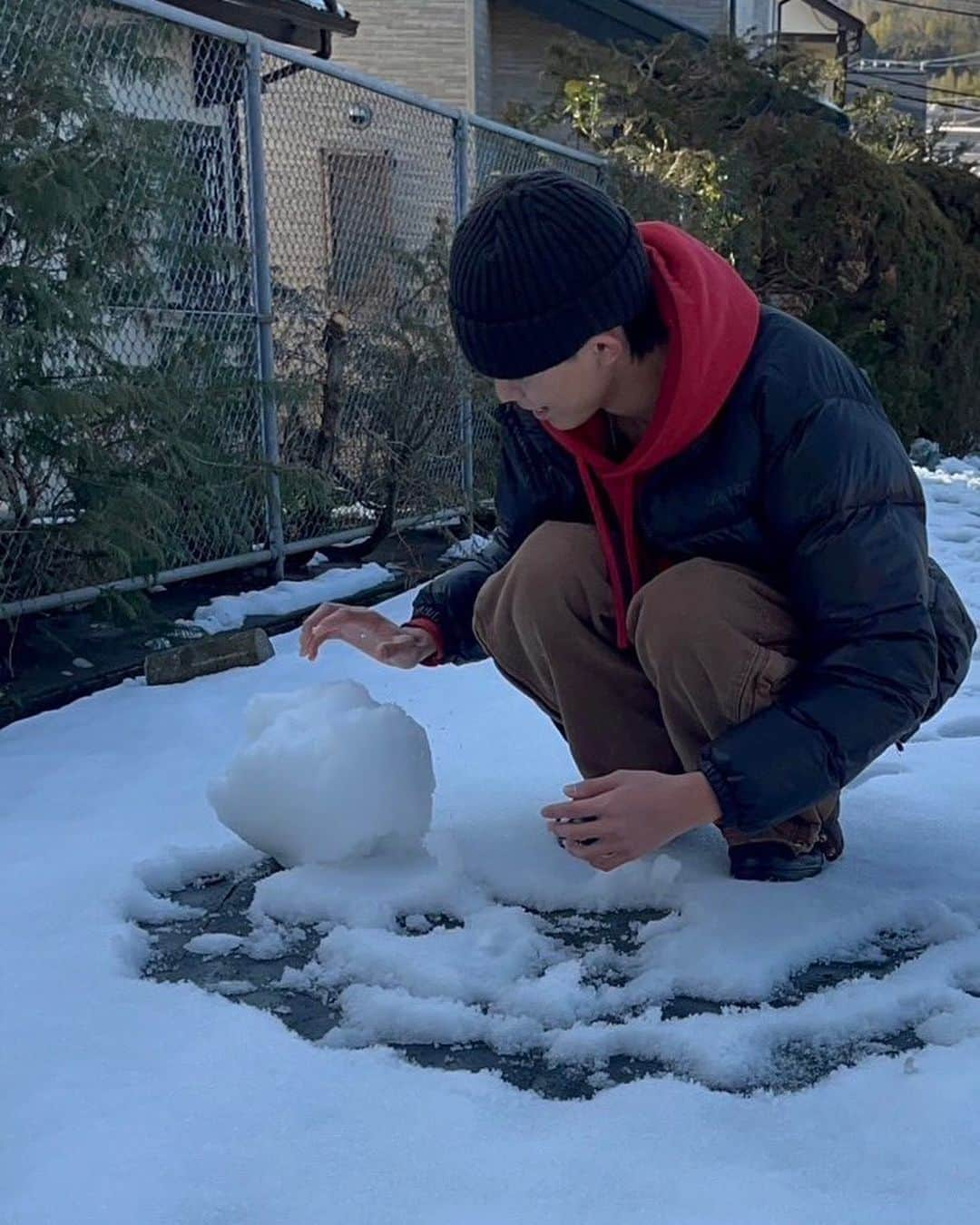 渡邉多緒のインスタグラム：「⛄️⛄️⛄️」