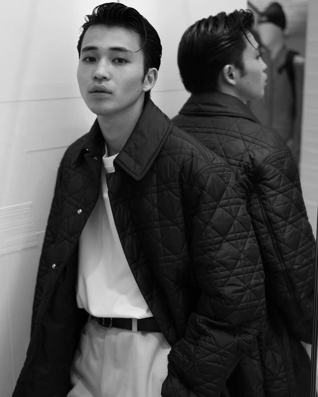 中田圭祐のインスタグラム：「@dior @MrKimJones  @mensnonnojp  @kamimuu」