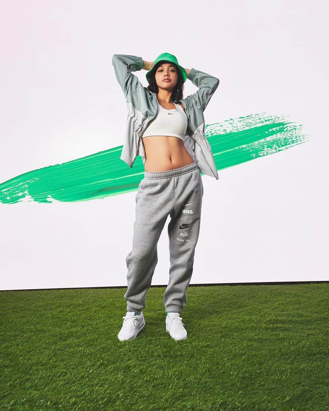 Mayuriのインスタグラム：「@niketokyo 💚」