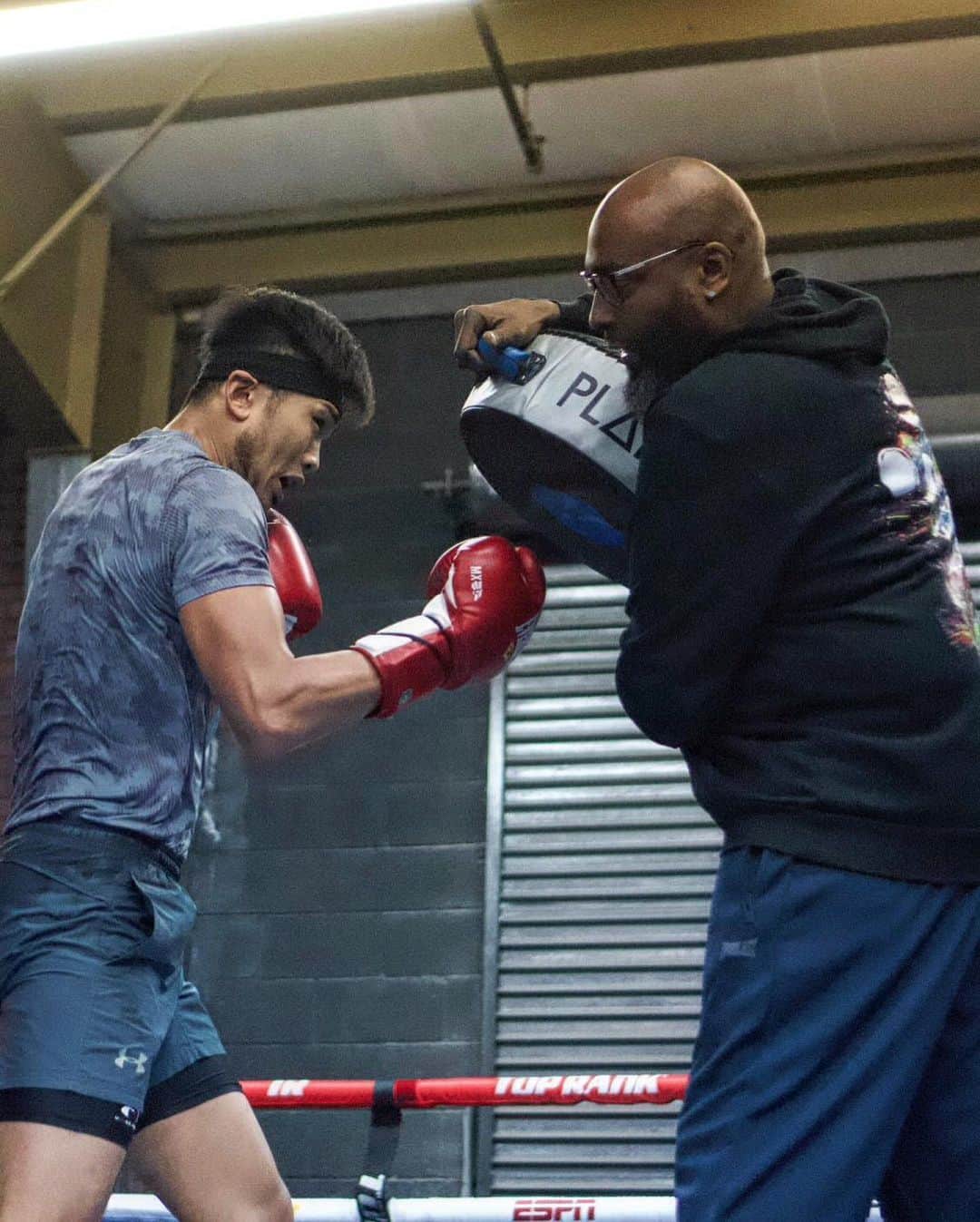 森脇唯人のインスタグラム：「. #boxing #boxer #training #olympics  #athlete #workout #lasvegas   📷 @qthaone  @_quincyh_」
