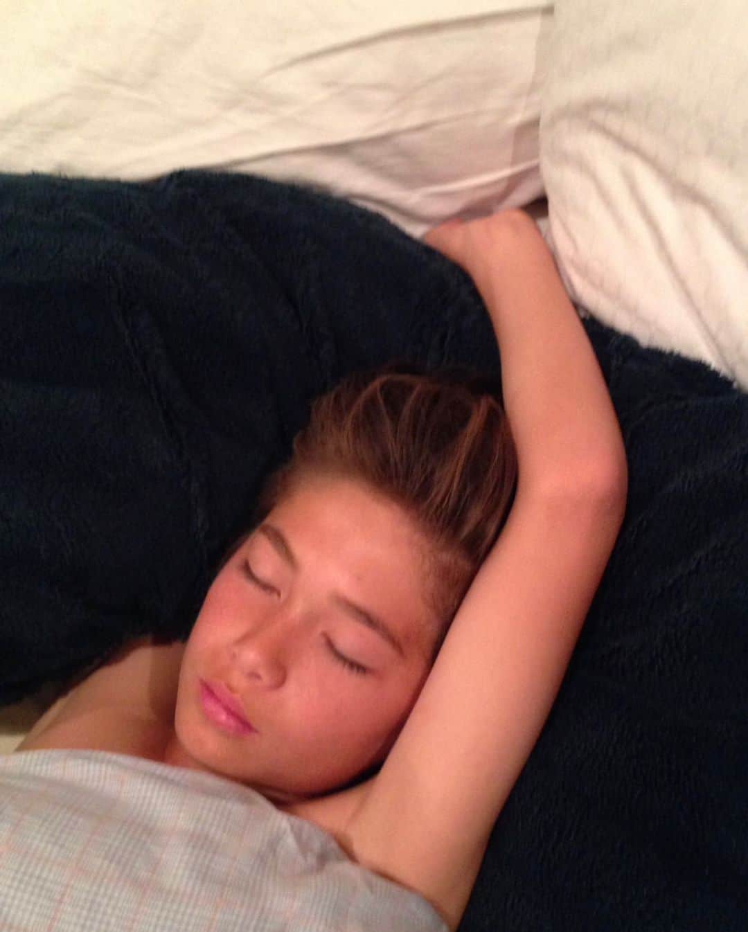 のインスタグラム：「Please, don't wake me No, don't shake me Leave me where I am I'm only sleeping♪♪」