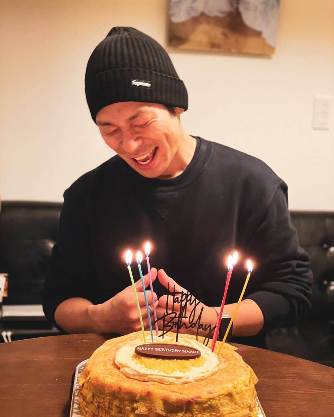 山川就史さんのインスタグラム写真 - (山川就史Instagram)「昨日で31歳になりました！ 最高の誕生日だったよ😁 ありがとう  #birthdayboy」2月13日 23時17分 - narukawa__