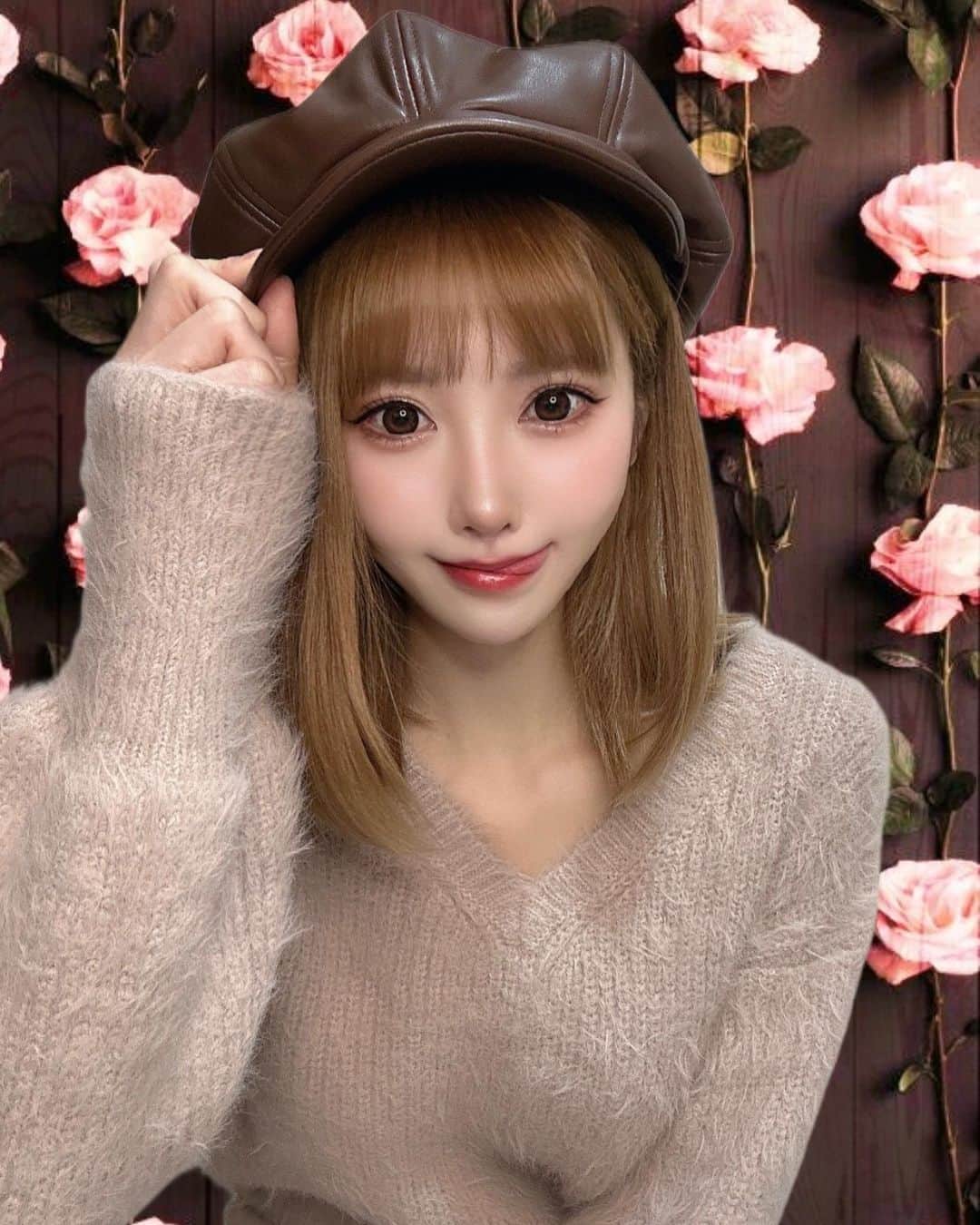 のインスタグラム：「. . 𝖧𝖺𝗉𝗉𝗒𝖵𝖺𝗅𝖾𝗇𝗍𝗂𝗇𝖾( •͈‎ ̫ •͈ ꢏ🤎ꢖ❤🍫 . .」