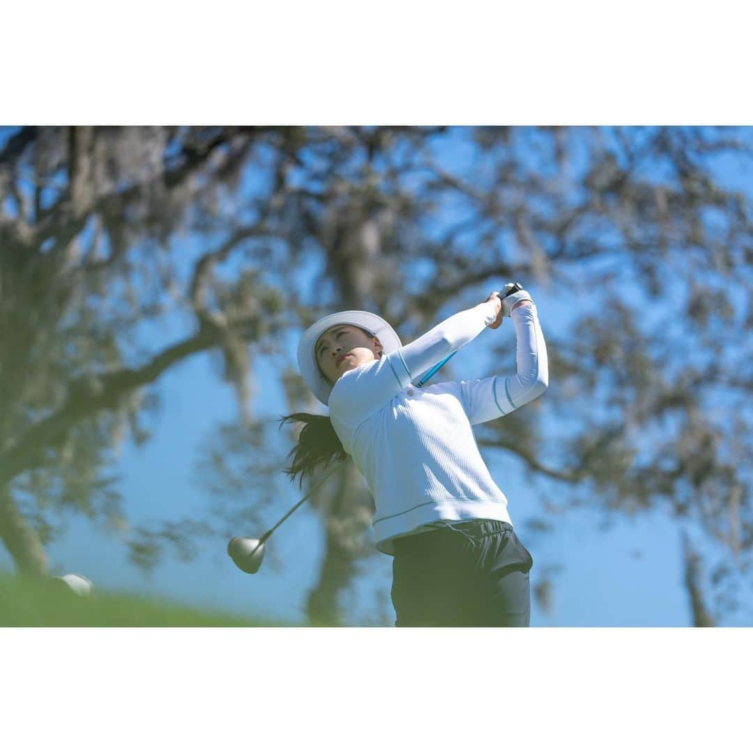 エイミー・ヤンのインスタグラム：「Great photos from Bay Hill. 📷 taken by @dantayloruk10 #golf #photography #thankyou」