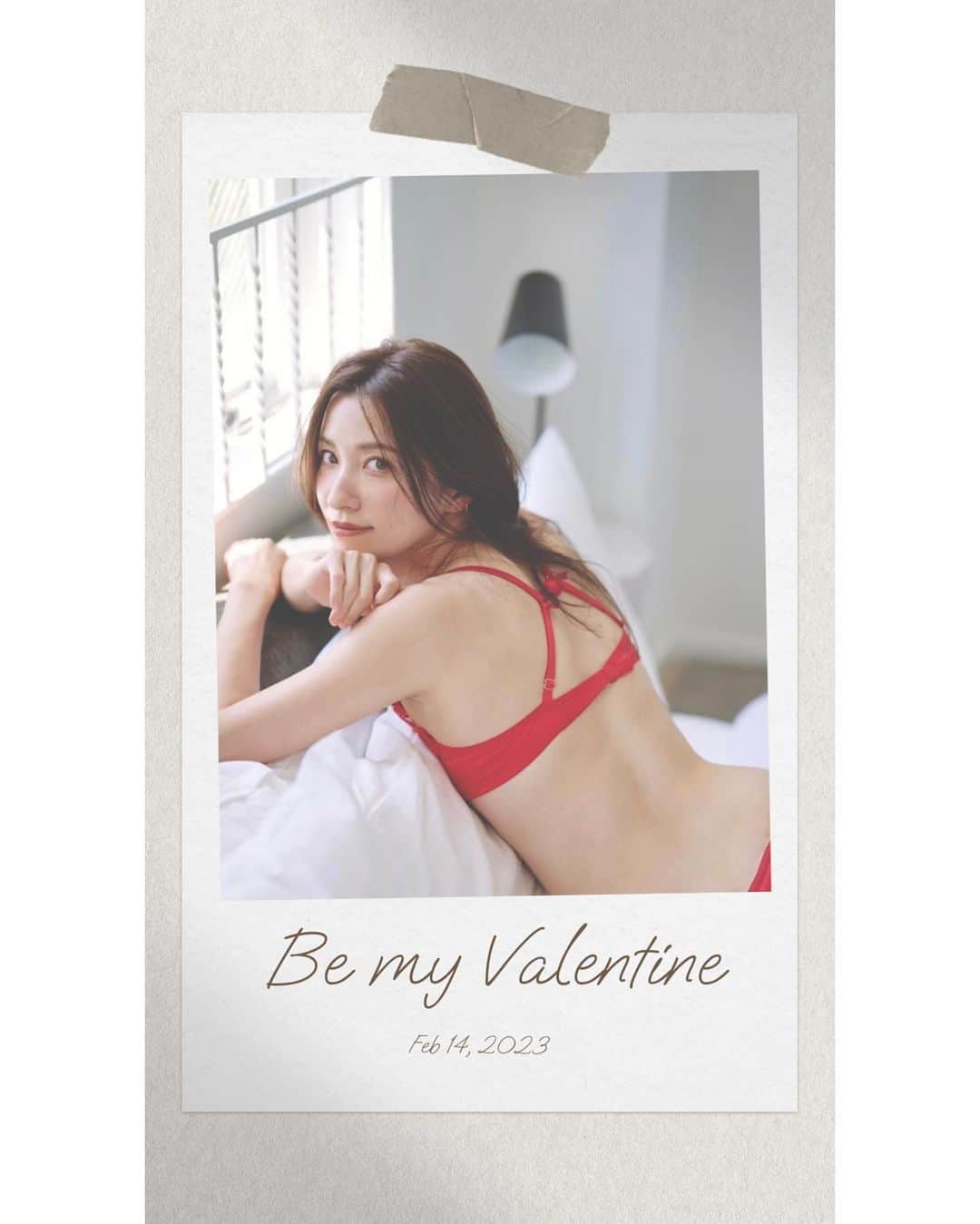 戸田れいのインスタグラム：「Be my valentine♥️」