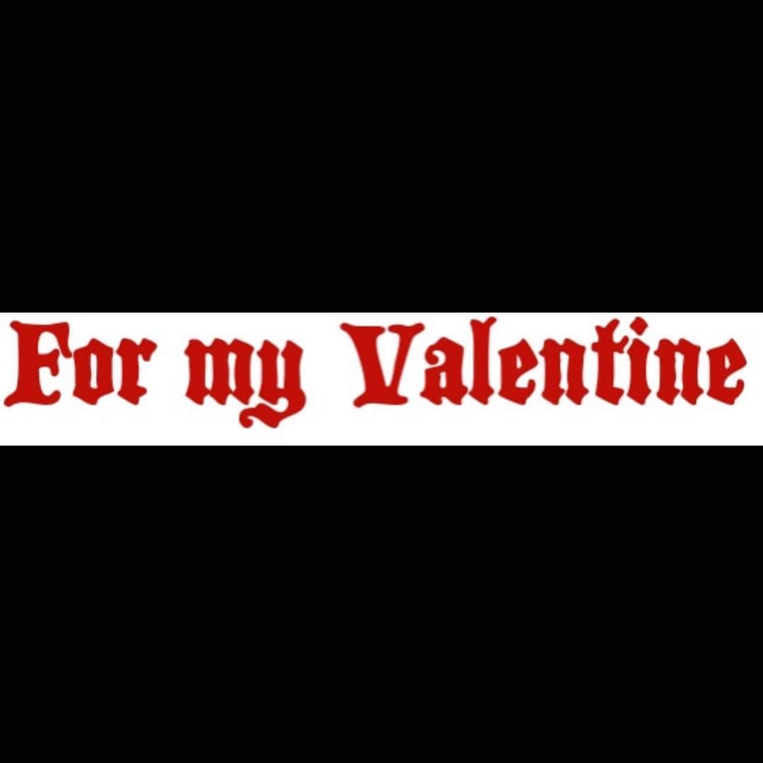 のインスタグラム：「For my Valentine！」