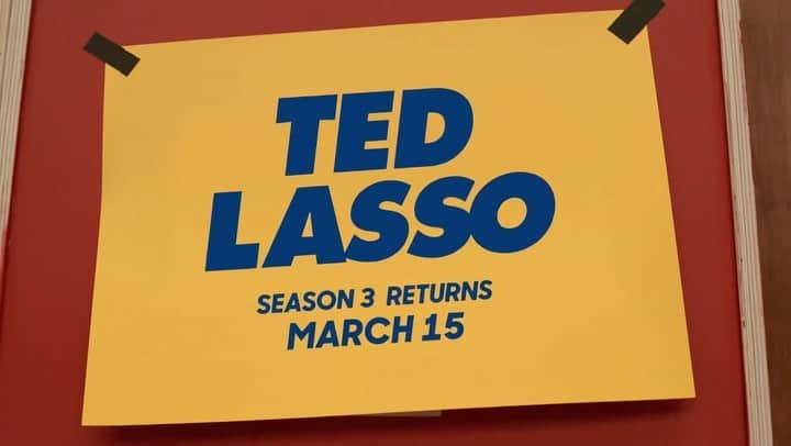 ジュノー・テンプルのインスタグラム：「I could not be more excited to share that Ted Lasso Season 3 is back March 15 on Apple TV+ ❤️」