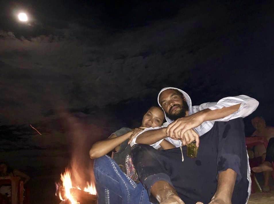 のインスタグラム：「Avec ma femme. Happy Valentine’s Day baby. Jtaime fort❤️@laisribeiro」