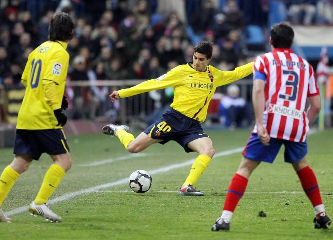 マルク・バルトラのインスタグラム：「13 years. ❤️⚽️ #Debut」