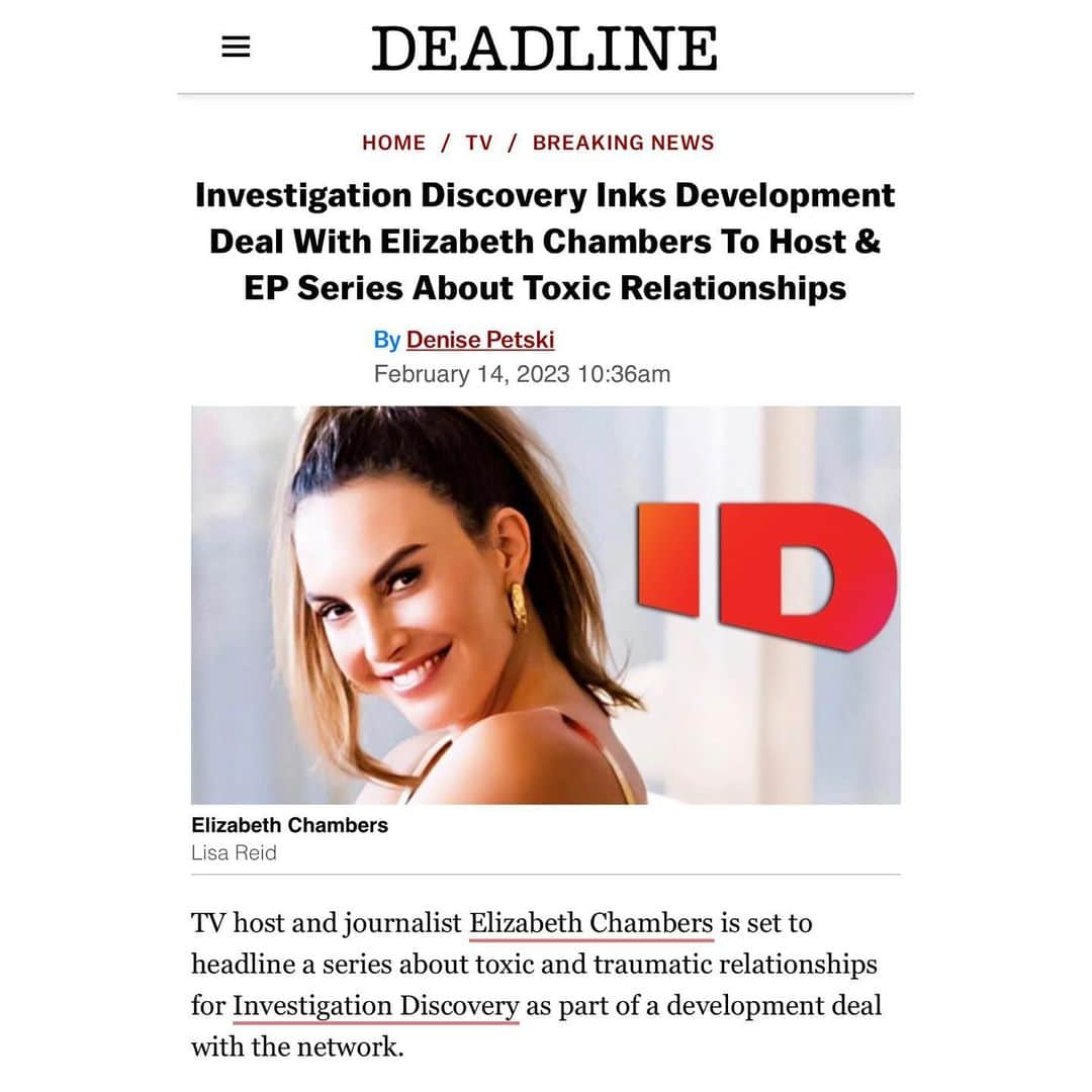 Elizabeth Chambers Hammerのインスタグラム：「Lemonade🍋  If there’s one thing I love, it’s a full circle moment. Especially when it involves healing and helping others. I graduated from @utaustintx a semester early with my journalism degree for my dream job at Current TV. The work and the stories that we did were high stakes and meaningful and those years were the most formative of my career. Almost five years later, when Current closed its doors, I found myself at E! Jason Sarlanis was my producer at the time and he recognized my passion for hard news, interviewing people and hearing their stories. He knew (and knows) what makes me tick. Now, a million years later, we’re back. I love Jason, my team, and now @investigationdiscovery very much and I cannot adequately express to you how much we’re looking forward to giving you our very best.」