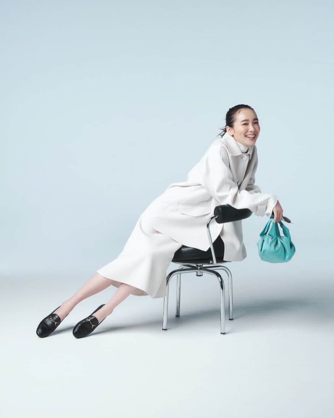 飯豊まりえのインスタグラム：「.  oggi   👗🥿💚」