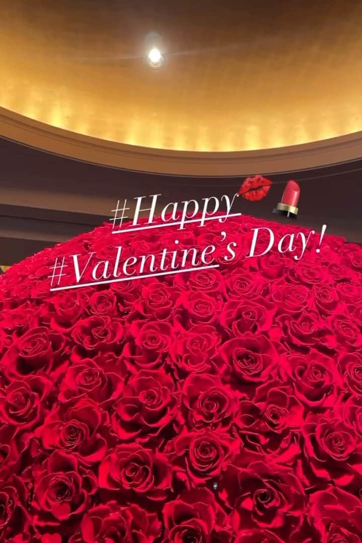 愛風ゆめのインスタグラム：「1001 roses🌹✨ #eternallove」