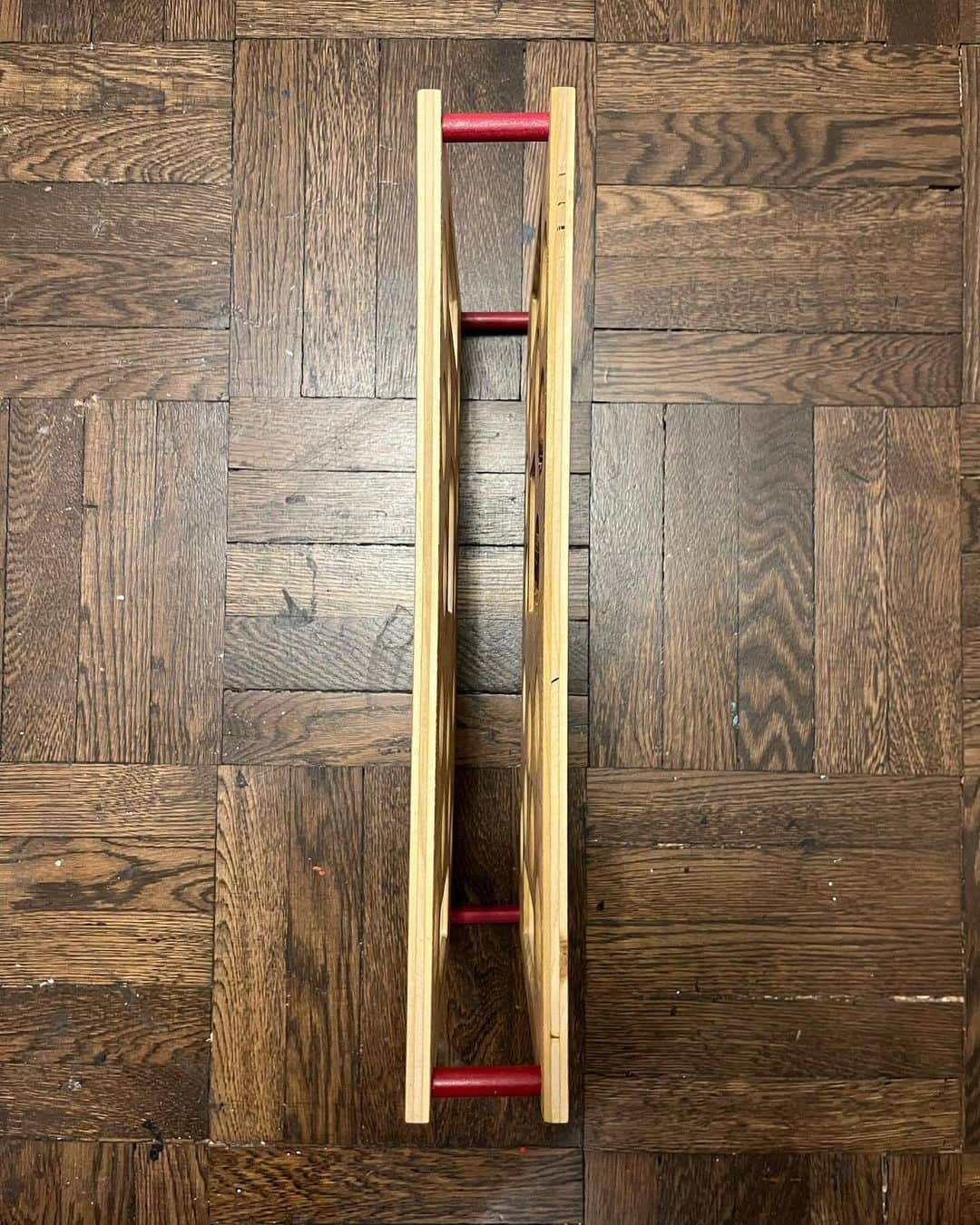 タロウ・ピーダーソンさんのインスタグラム写真 - (タロウ・ピーダーソンInstagram)「spice rack  Birch Plywood with painted basic wood rods」2月15日 10時40分 - taro.rap