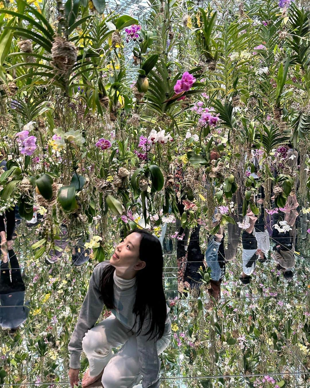 カン・ハンナのインスタグラム：「🌸🪴🌼🌷」