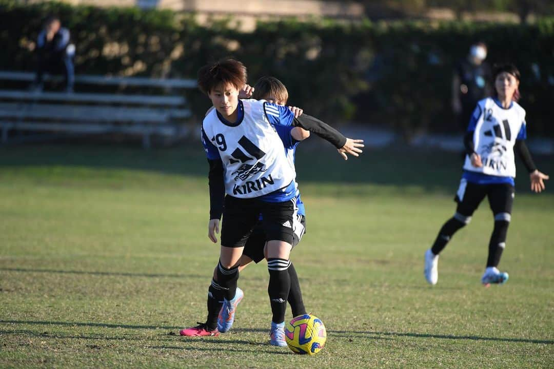 宝田沙織のインスタグラム：「アメリカで代表合宿がスタート🇺🇸  いい準備をしていきます💪  ©︎JFA」