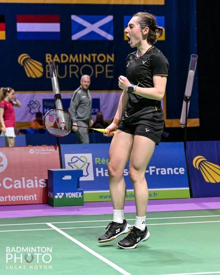 カースティ・ギルモアさんのインスタグラム写真 - (カースティ・ギルモアInstagram)「✨️EMTC✨️ That's a happy face ✌🏼 Buzzing to get a point on the board for the Scots 🏴󠁧󠁢󠁳󠁣󠁴󠁿 but Denmark threw everything right back at us. Fair play to the guys and gals. No chance for us to progress any further this week but we'll be ready to fight it out against Ukraine tomorrow 👌🏼 📷 @badmintonphoto_official」2月15日 22時54分 - kirstygilmourr