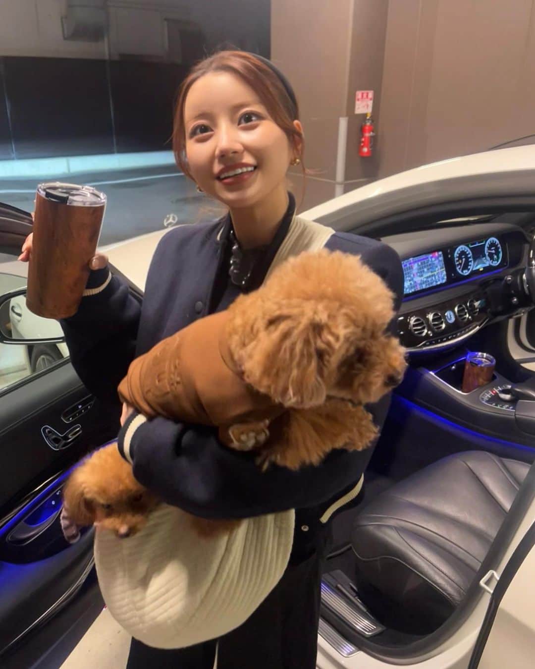 のインスタグラム：「🐶達が大好きな広場に🐾」