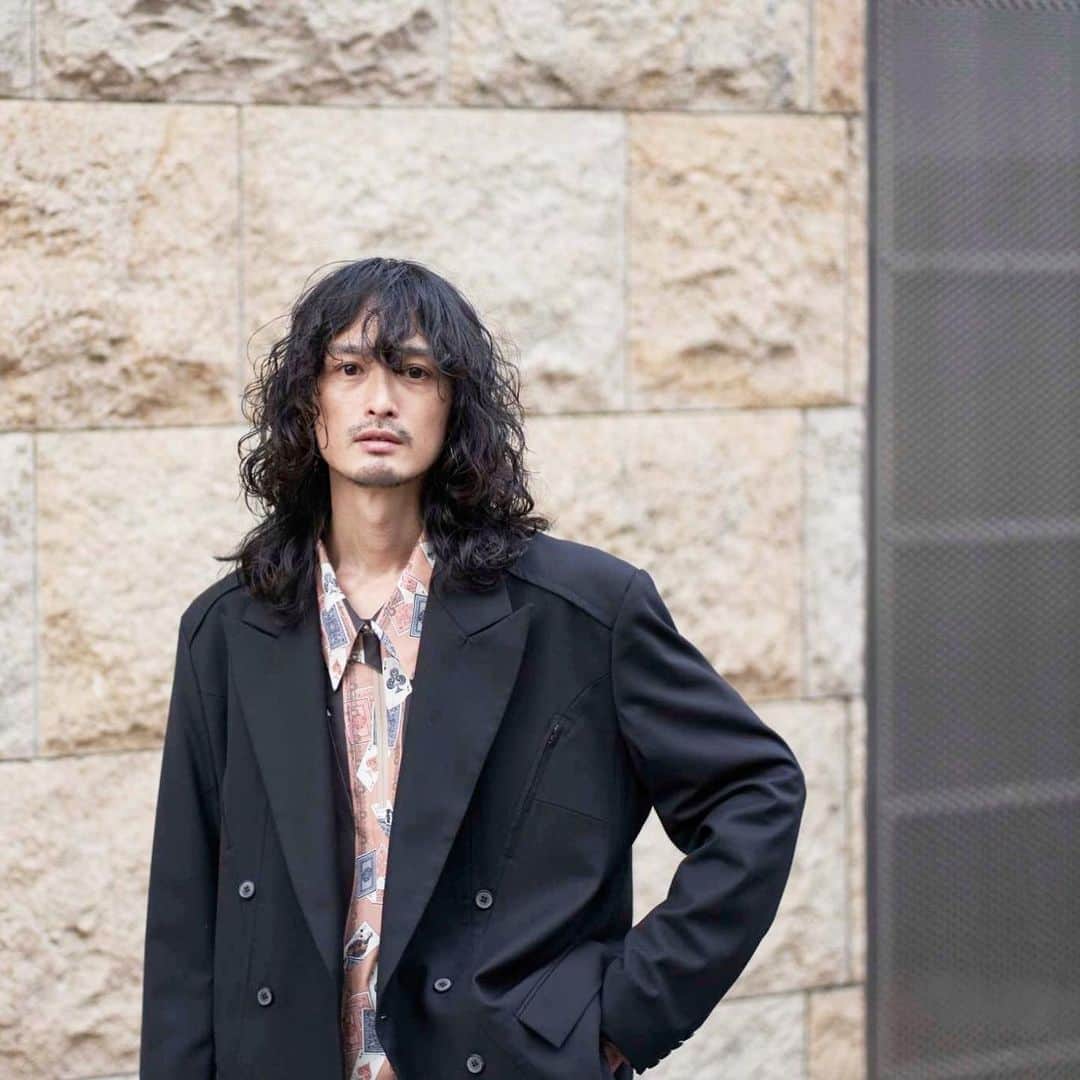 君嶋麻耶のインスタグラム：「iroquois 2023 A/W  #iroquois #展示会 #fashion #mensfashion #used #vintage #cordinate #コーディネート #コーデ #ファッション #メンズファッション #ユーズド #ヴィンテージ #usedclothing #古着」