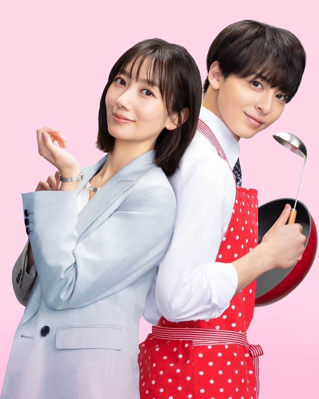 波瑠のインスタグラム：「告知が重なってしまい遅くなりましたが！ 4月スタートのドラマ わたしのお嫁くんに出演します！ まだちょっと先ですが、お楽しみに😊」