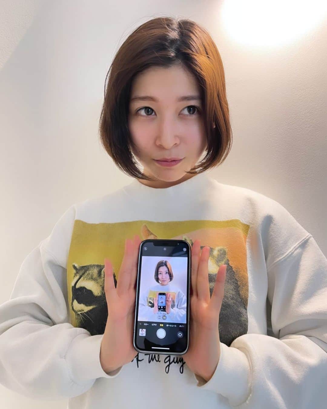 染野有来さんのインスタグラム写真 - (染野有来Instagram)「かわいい女の子がこの撮り方をしていたので、真似てみました。」2月15日 19時31分 - yura_someno