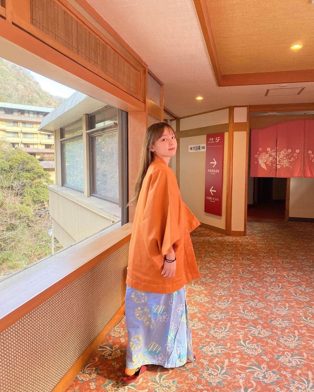 立野沙紀さんのインスタグラム写真 - (立野沙紀Instagram)「♨️👘」2月15日 20時11分 - saki_tateno