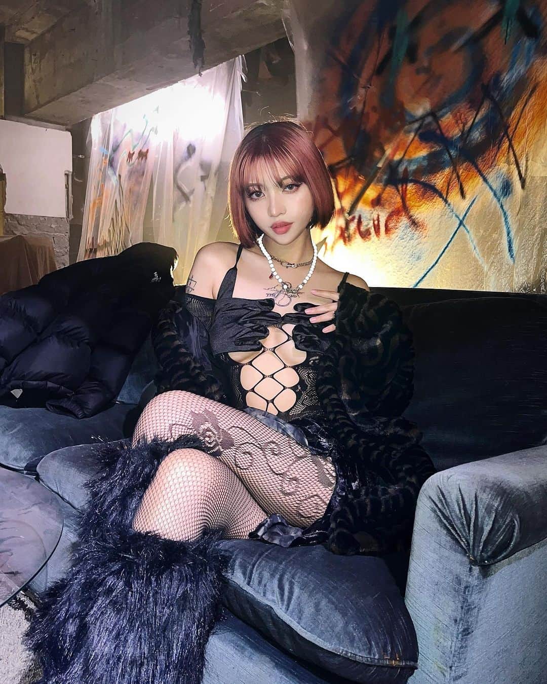 のインスタグラム：「🐈‍⬛」