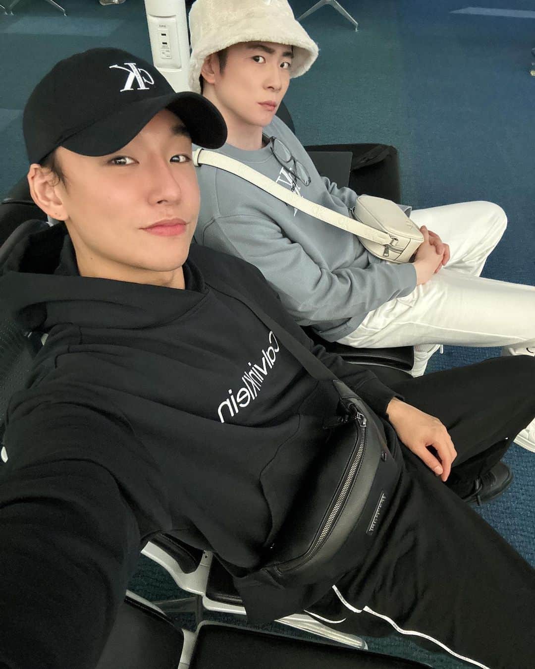 Noah（ノア）のインスタグラム：「Taiki and I have been enjoying Sydney very much🇦🇺, thanks to @calvinklein ! And we are dying of excitement to enjoy Mardi Gras in person this time!  It's our first time ever and we'd like to know where we must go! Please leave us recommendations!!!  #TaikiNoah#mycalvins 🖤」