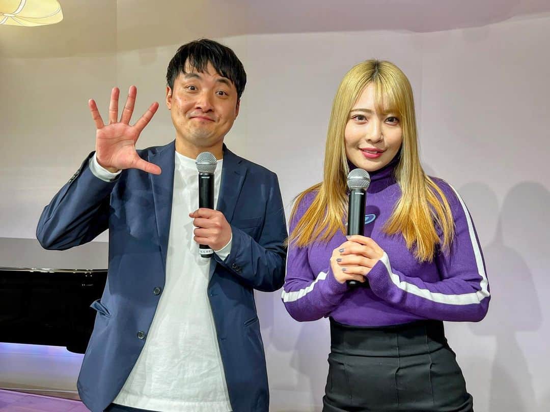 青木泰寛のインスタグラム：「昨日はちゃんよた選手のトークイベント司会やりました。  ありがとうございました！  #ちゃんよた #PPPTOKYO #プロレス #prowrestling」