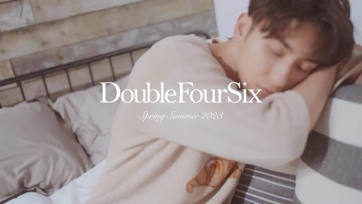 與真司郎のインスタグラム：「「446 - DOUBLE FOUR SIX - 23/SS 2nd Collection」  Coming soon…  ■「446 - DOUBLE FOUR SIX - 23/SS 2nd Collection」  2/18(土)11:00〜2/26(日)23:59  #446DOUBLEFOURSIX #DOUBLEFOURSIX #SHINJIROATAE #與真司郎」