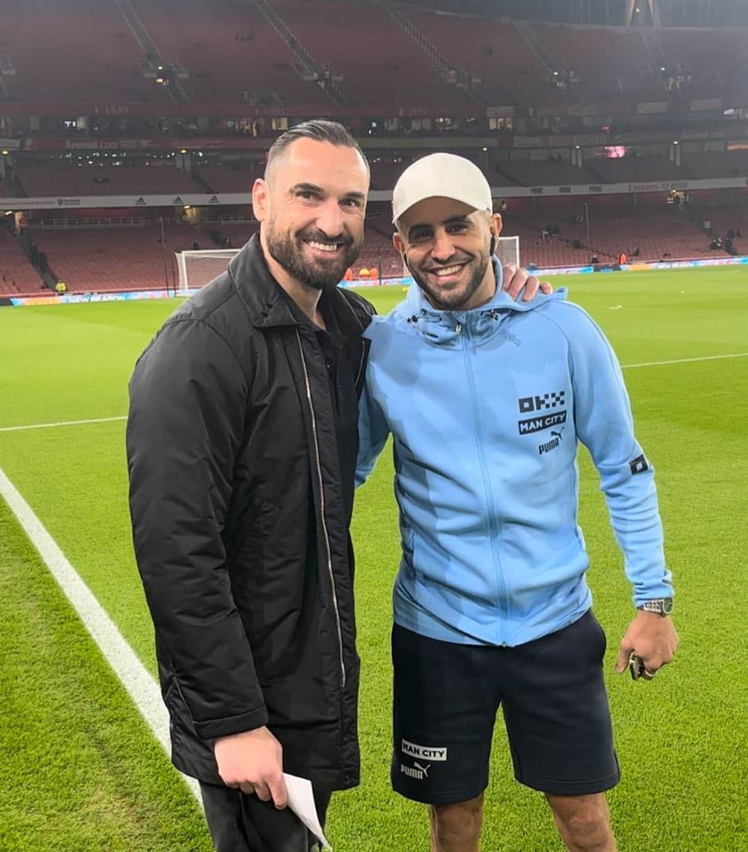 マルチン・ヴァシレフスキのインスタグラム：「it was good to see you again @riyadmahrez26.7」