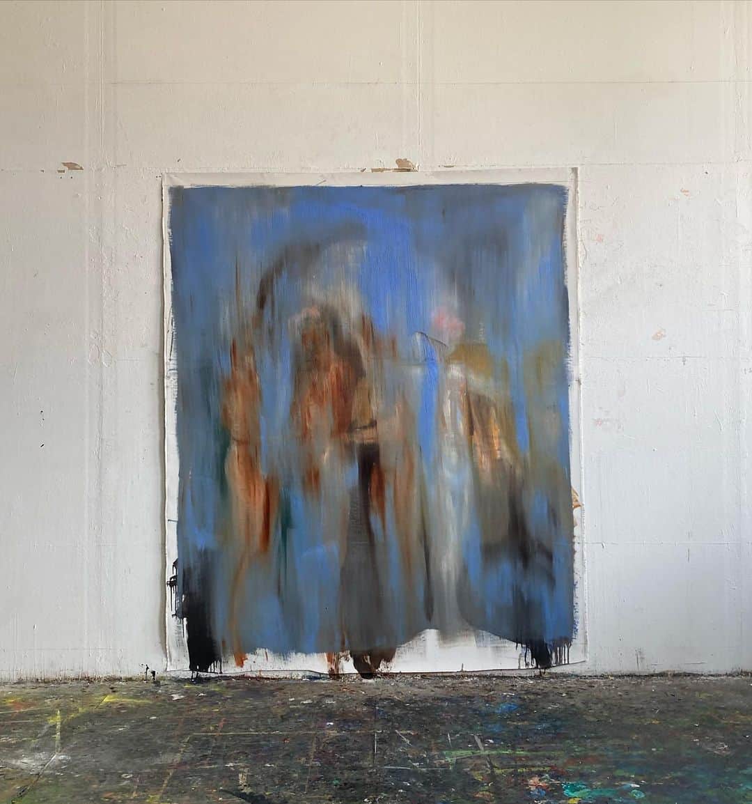 マイケルエンジェルさんのインスタグラム写真 - (マイケルエンジェルInstagram)「Untitled  2023  oil on canvas  60 x 72 inches」2月16日 18時41分 - michaelangelnyc