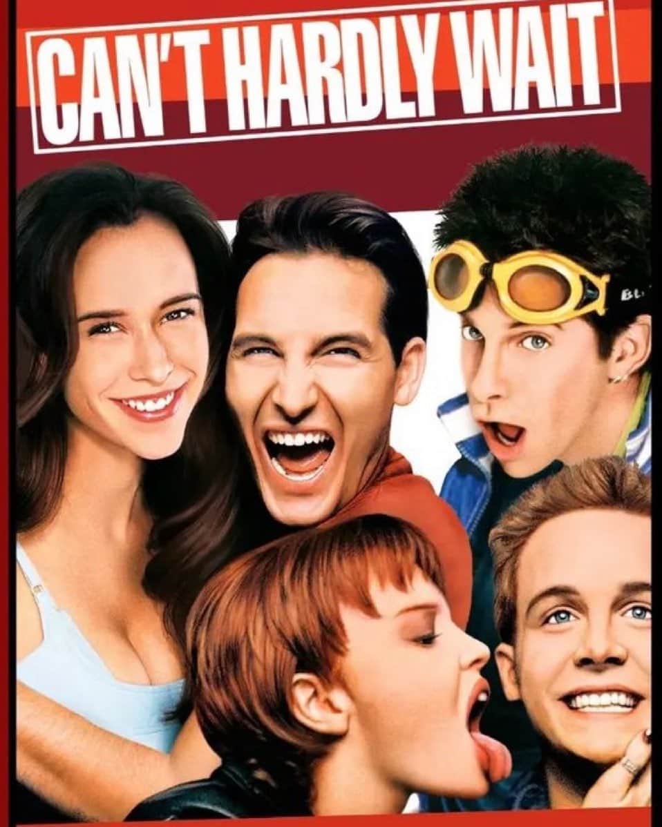 ピーター・ファシネリのインスタグラム：「#Can’tHardlyWait  We need a Reunion. ❤️ #MikeDexterisAGod 😂 What’s your favorite quote from the film?  #classof98’  #TeenClassic」