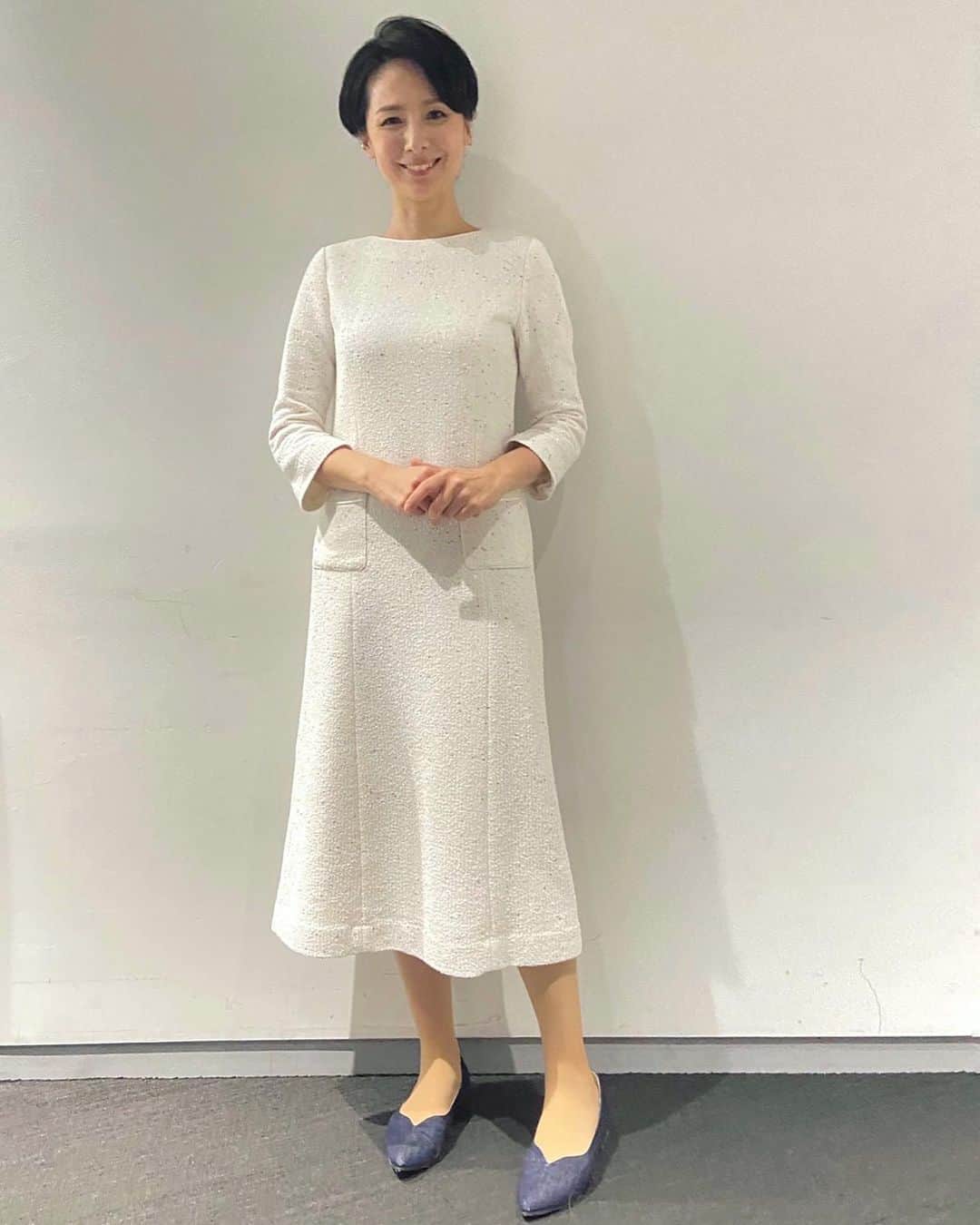 野村真季のインスタグラム：「「NEWニューヨーク」 2/15 O.A #着用衣装   ＊Tverで見られます！  #テレビ朝日 #アナウンサー #野村真季 #野村アナ」